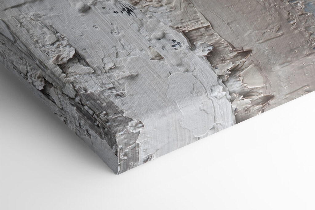 Textured layers of subtle tones