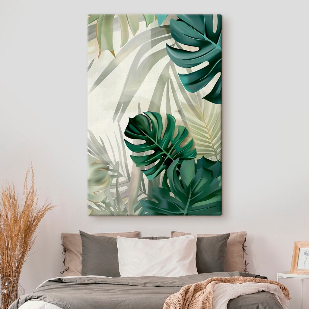 Group of green leaves