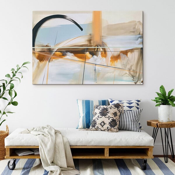 Painting of a curved object