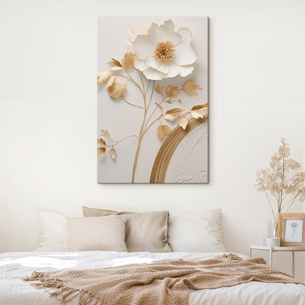 Tablouri Tablouri Un frumos aranjament floral expus (SKU: s49154)