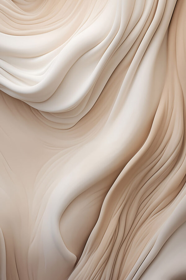 - Soft waves in neutral tones