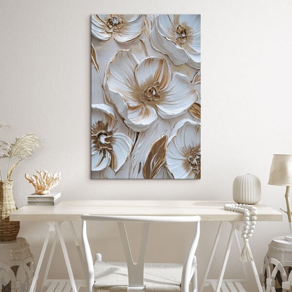 Delicate blooms in soft hues