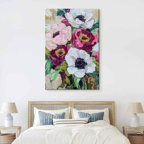 Tablouri Tablouri Un buchet frumos de flori în culori vii (SKU: s49281)