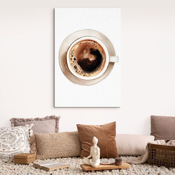 Tablouri Tablouri O ceașcă de cafea pe o farfurioară (SKU: s49339)