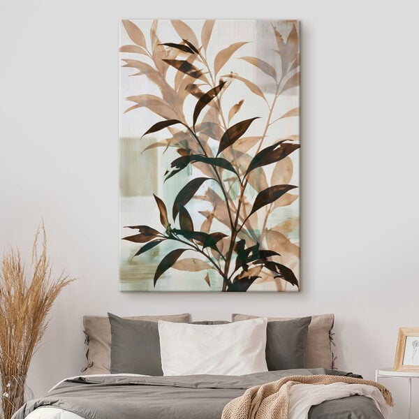 Natural elegance displayed in soft tones
