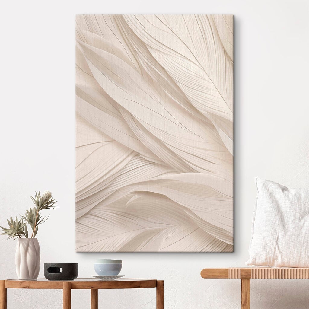 Flowing layers of soft elegance