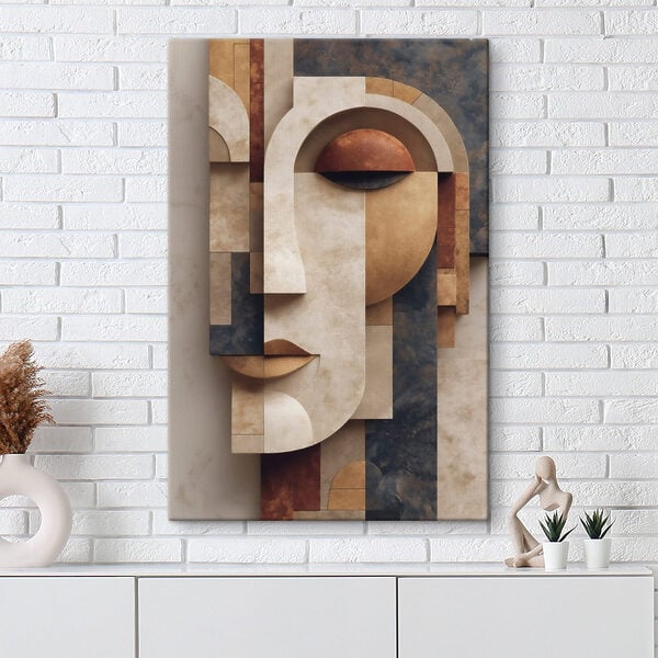 Tablouri Tablouri Față sculptată în piatră (SKU: s49397)