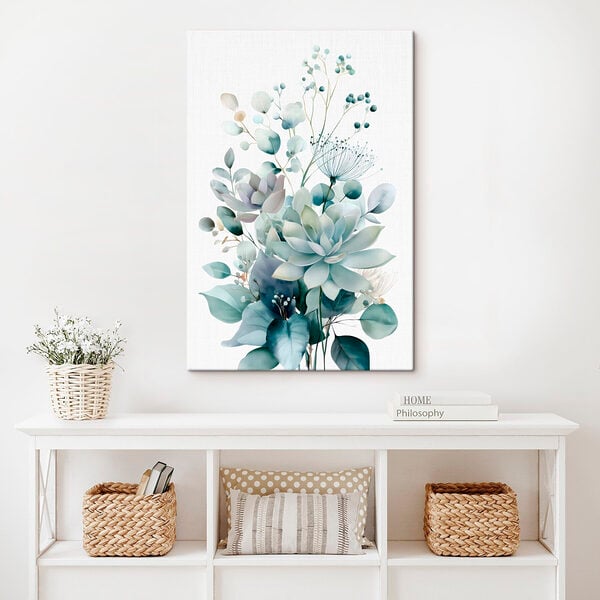 Delicate blooms in soft hues