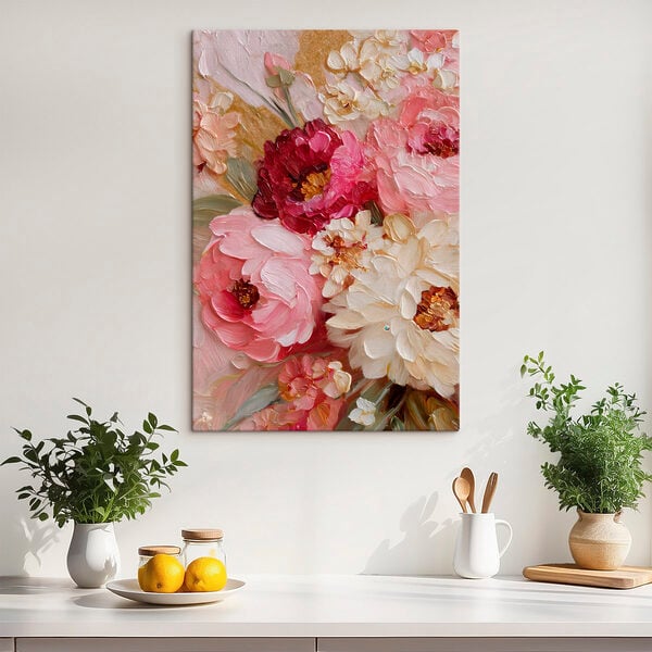 Tablouri Tablouri Frumusețea florilor în nuanțe delicate (SKU: s49434)