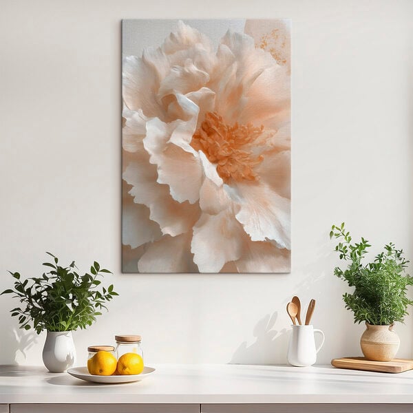 Tablouri Tablouri O floare delicată în nuanțe delicate (SKU: s49441)