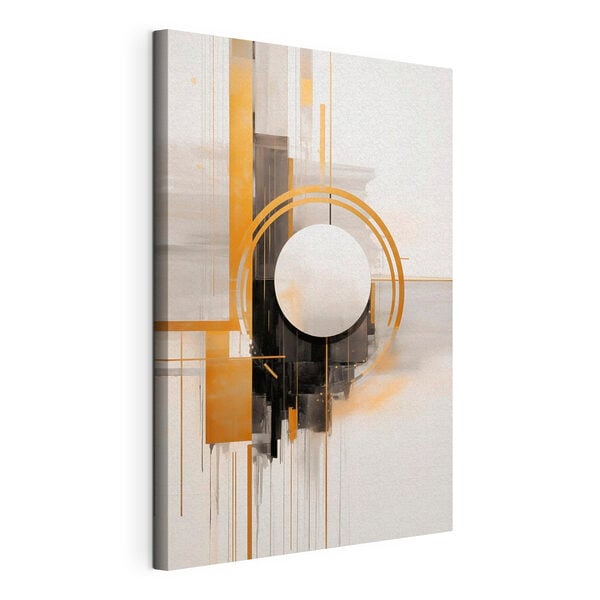 Dynamic shapes and contrasting tones unite