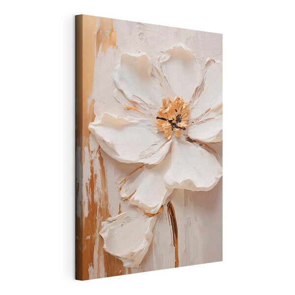 Delicate flower in soft hues
