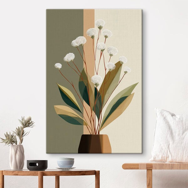 Fresh blooms in a stylish arrangement