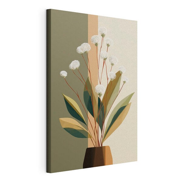 Fresh blooms in a stylish arrangement