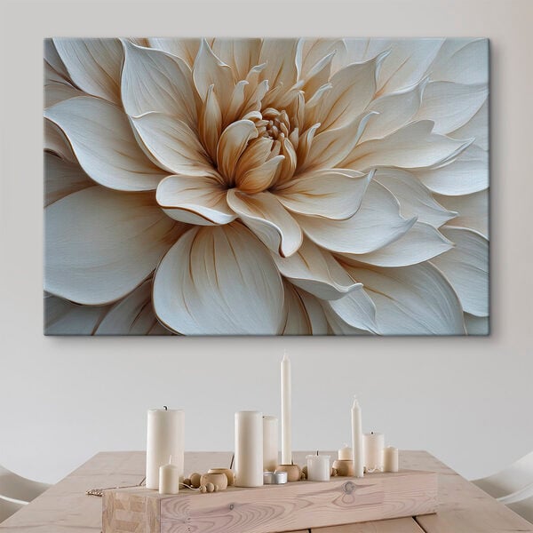 Delicate petals in soft hues
