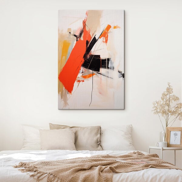 Painting of a colorful painting
