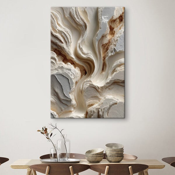 Flowing patterns in soft hues