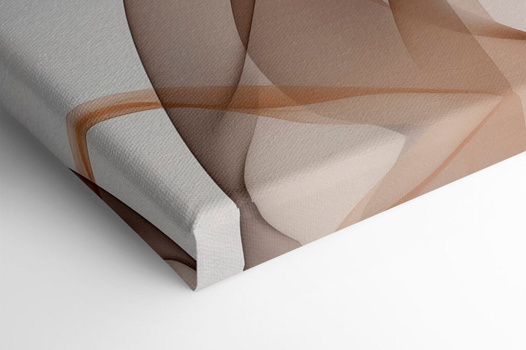 Flowing Abstract Patterns in Soft Tones