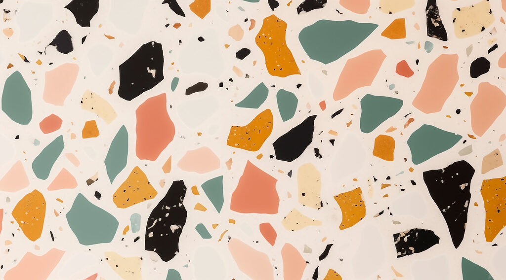 Suprafață texturată cu fragmente colorate Suprafață texturată cu fragmente colorate